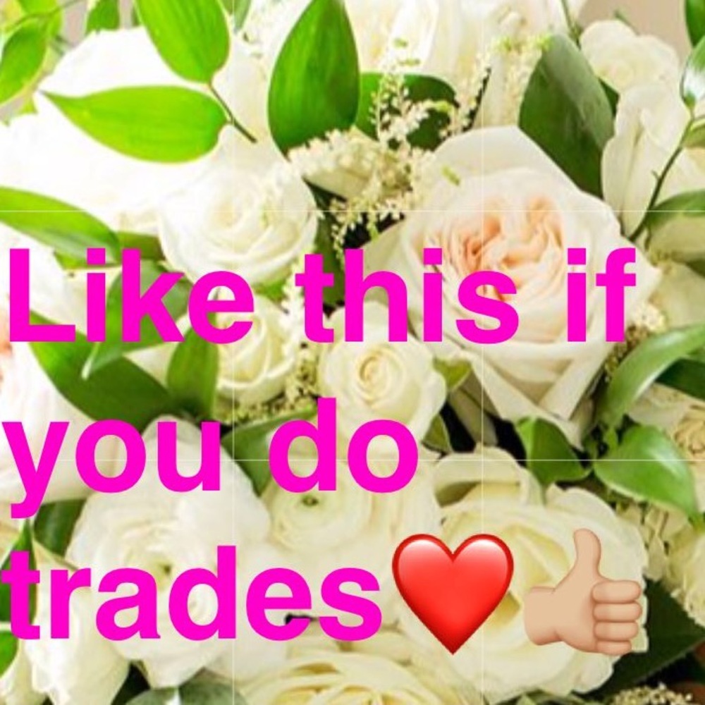 Like this post if you like to do trades :)